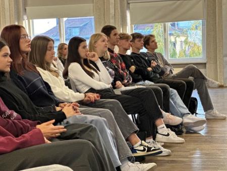 Dijaki bistriške gimnazije na izmenjavi v Litvi 
